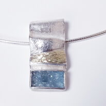Wave Pendant by Andrea Roberts at The Avenue Gallery, a contemporary fine art gallery in Victoria, BC, Canada.
