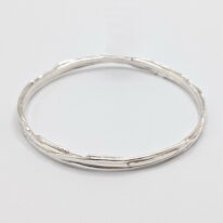 Bark Bangle (XLarge) by A & R Jewellery at The Avenue Gallery, a contemporary fine art gallery in Victoria, BC, Canada.