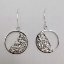 Sun & Moon Earrings by A & R Jewellery at The Avenue Gallery, a contemporary fine art gallery in Victoria, BC, Canada.