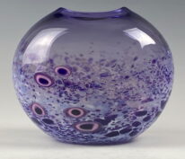 Tulip Vase (Purple) by Lisa Samphire at The Avenue Gallery, a contemporary fine art gallery in Victoria, BC, Canada.