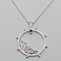 Sun & Moon Nautical Pendant by A & R Jewellery at The Avenue Gallery, a contemporary fine art gallery in Victoria, BC, Canada.