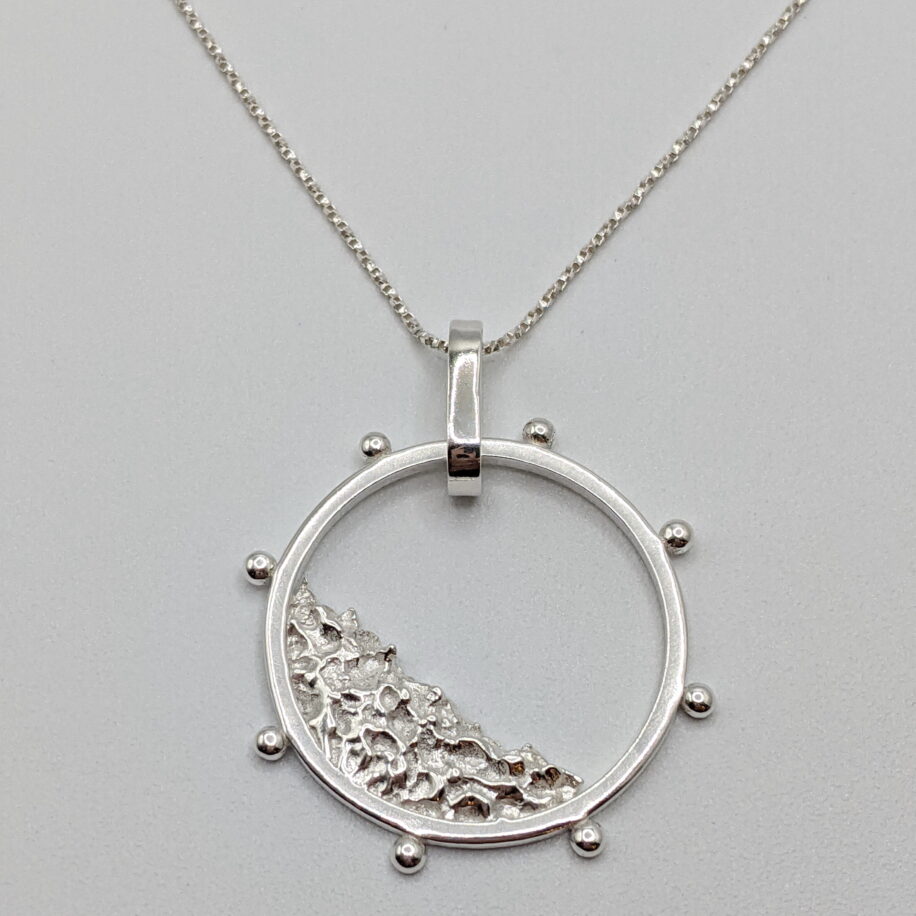 Sun & Moon Nautical Pendant by A & R Jewellery at The Avenue Gallery, a contemporary fine art gallery in Victoria, BC, Canada.