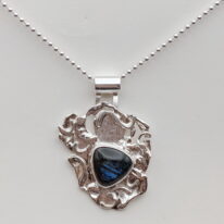 Rapids Pendant with Labradorite by A & R Jewellery at The Avenue Gallery, a contemporary fine art gallery in Victoria, BC, Canada.