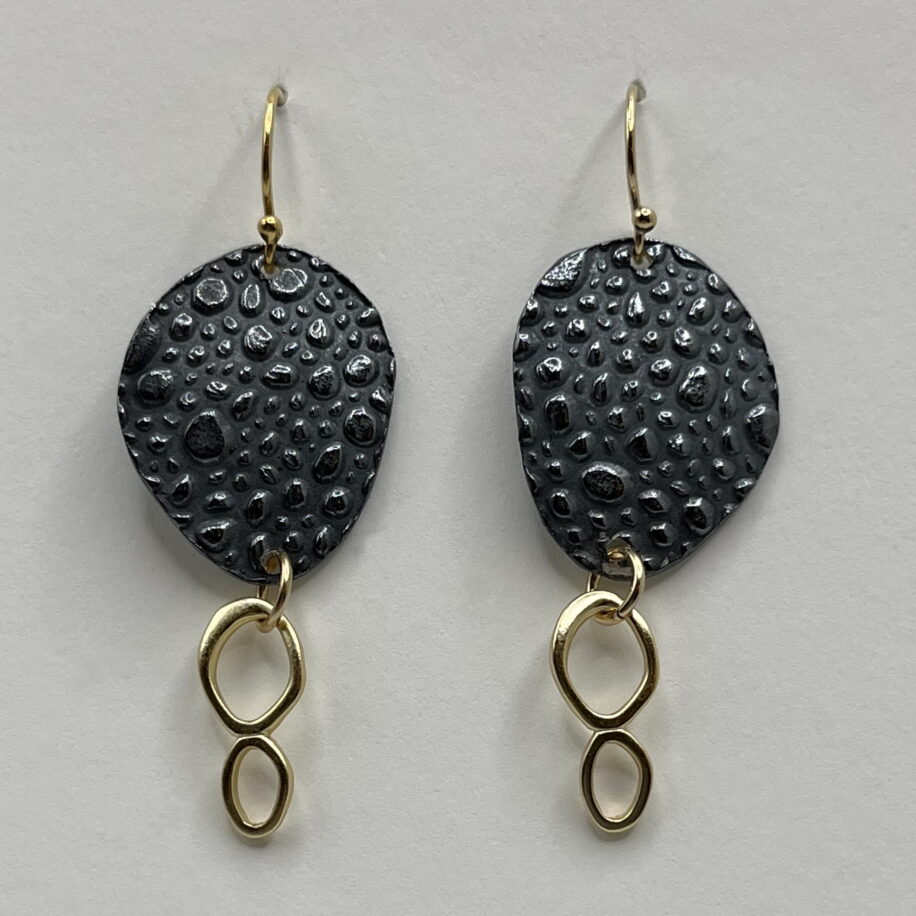 Jingle Earrings by Air & Earth Design at The Avenue Gallery, a contemporary fine art gallery in Victoria, BC, Canada.