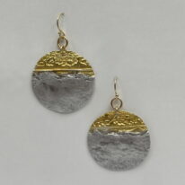 Lunar Earrings by Air & Earth Design at The Avenue Gallery, a contemporary fine art gallery in Victoria, BC, Canada.