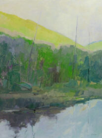 Lynx Creek by Maria Josenhans at The Avenue Gallery, a contemporary fine art gallery in Victoria, BC, Canada.