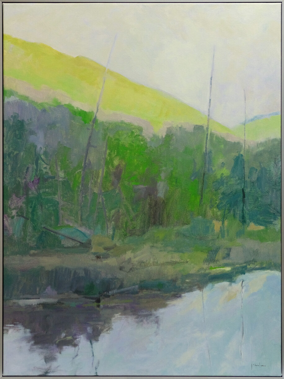 Lynx Creek by Maria Josenhans at The Avenue Gallery, a contemporary fine art gallery in Victoria, BC, Canada.