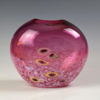 Tulip Vase (Pink) by Lisa Samphire at The Avenue Gallery, a contemporary fine art gallery in Victoria, BC, Canada.