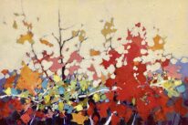 Autumn Confetti by Linda Wilder at The Avenue Gallery, a contemporary fine art gallery in Victoria, BC, Canada.