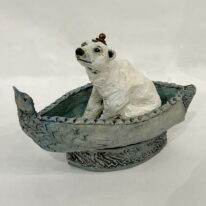 Spirit Craft by Carolyn Houg at The Avenue Gallery, a contemporary fine art gallery in Victoria, BC, Canada.