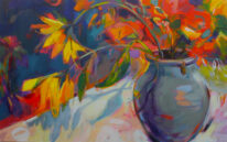 Bursting With Promise by Becky Holuk at The Avenue Gallery, a contemporary fine art gallery in Victoria, BC, Canada.