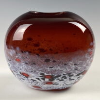 Tulip Vase (Red) by Lisa Samphire at The Avenue Gallery, a contemporary fine art gallery in Victoria, BC, Canada.