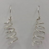 Small Ribbon Earrings by Andrea Russell at The Avenue Gallery, a contemporary fine art gallery in Victoria, BC, Canada.