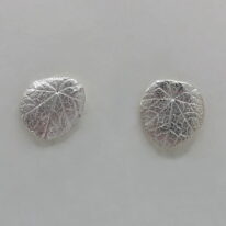 Lilypad Stud Earrings by Andrea Russell at The Avenue Gallery, a contemporary fine art gallery in Victoria, BC, Canada.