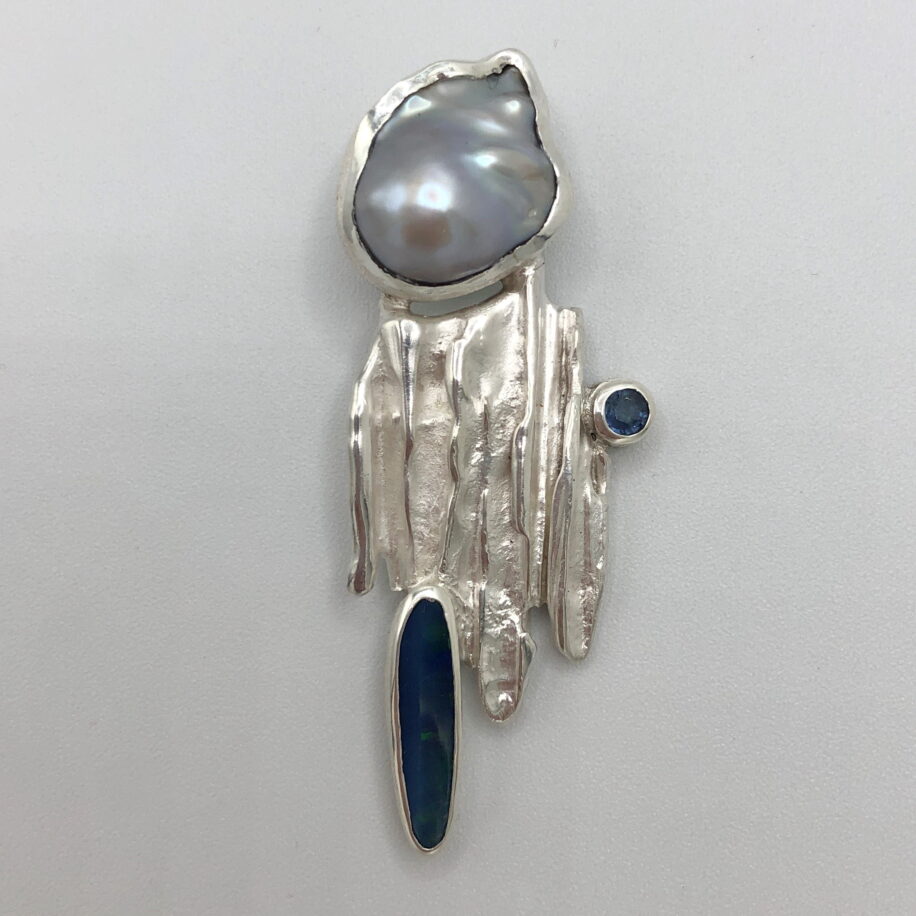 Silent Angel Pendant by Andrea Russell at The Avenue Gallery, a contemporary fine art gallery in Victoria, BC, Canada.