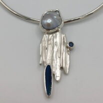 Silent Angel Pendant by Andrea Russell at The Avenue Gallery, a contemporary fine art gallery in Victoria, BC, Canada.