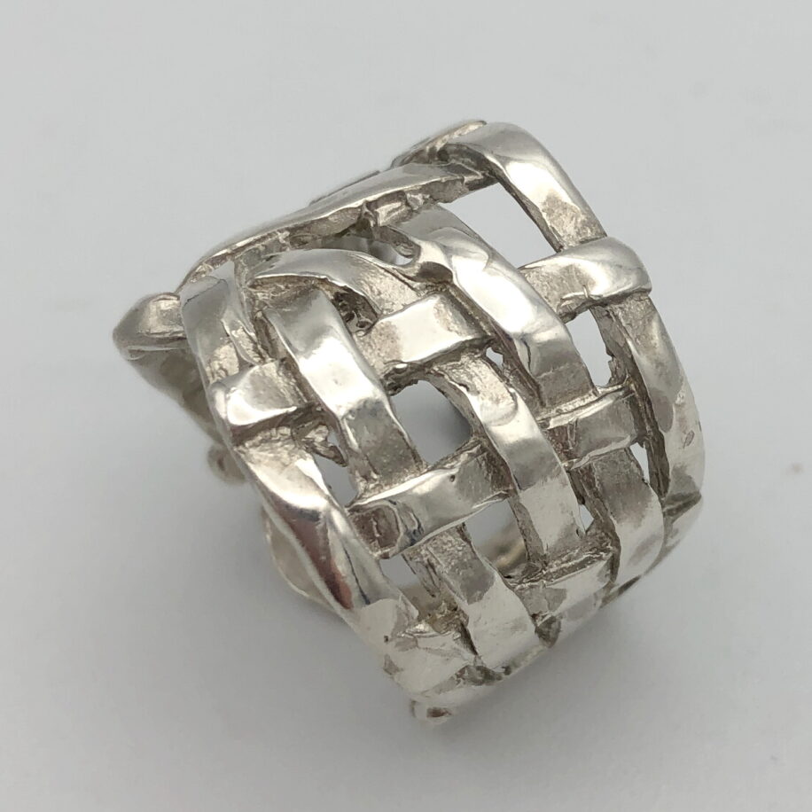 Large Chunky Woven Cuff Ring by Chi's Creations at The Avenue Gallery, a contemporary fine art gallery in Victoria, BC, Canada.