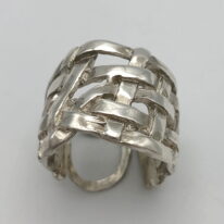 Large Chunky Woven Cuff Ring by Chi's Creations at The Avenue Gallery, a contemporary fine art gallery in Victoria, BC, Canada.