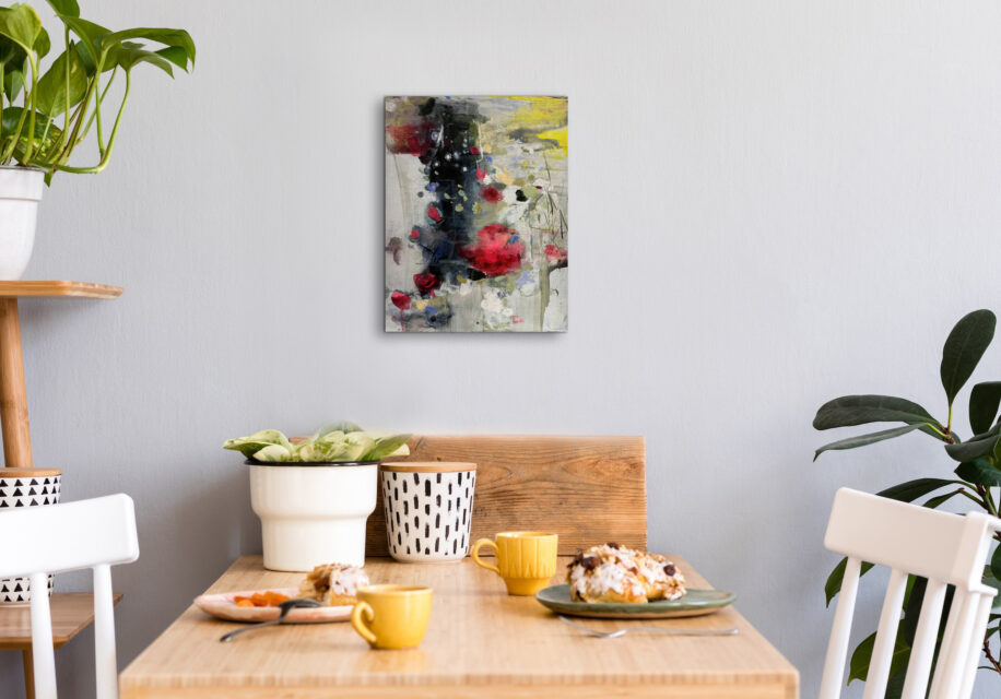 My Grandmother's Garden by Denna Erickson at The Avenue Gallery, a contemporary fine art gallery in Victoria, BC, Canada.