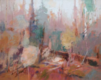 When Big Trees Fall by Maria Josenhans at The Avenue Gallery, a contemporary fine art gallery in Victoria, BC, Canada.