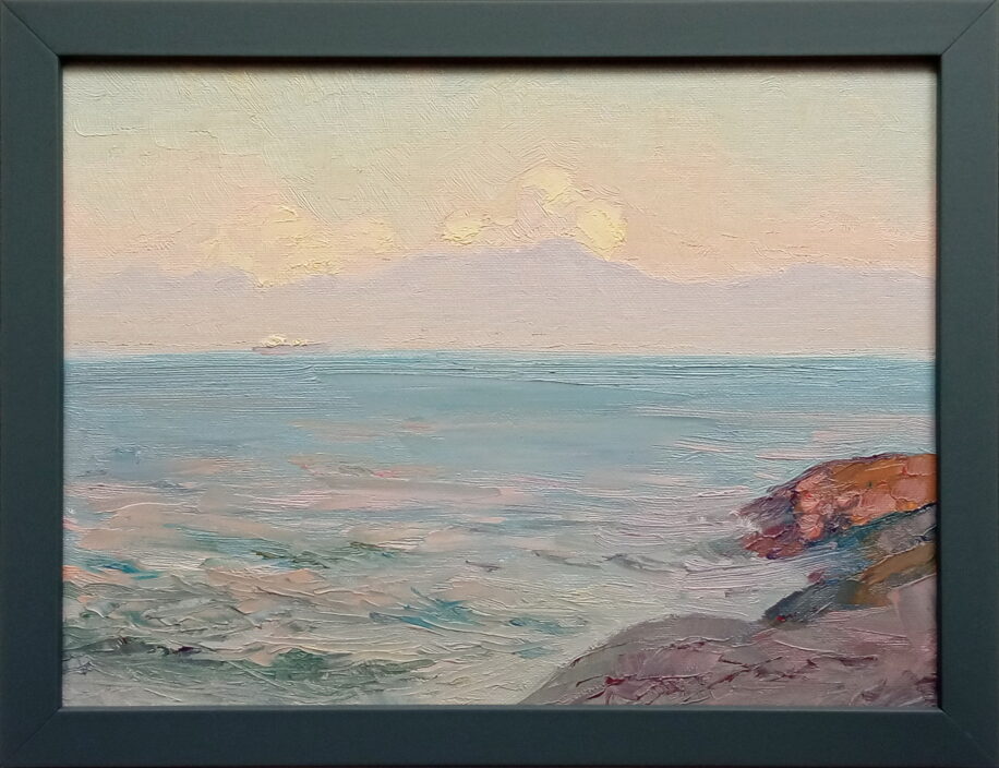 Evening, Salish Sea by Andrii Yendakov at The Avenue Gallery, a contemporary fine art gallery in Victoria, BC, Canada.