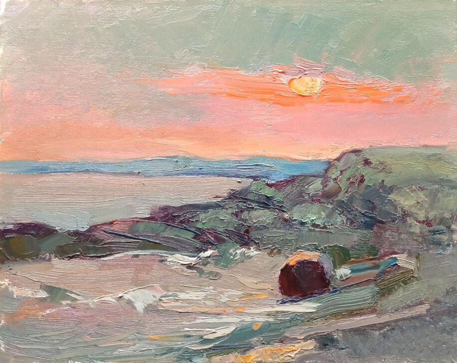 The Sunset by Andrii Yendakov at The Avenue Gallery, a contemporary fine art gallery in Victoria, BC, Canada.