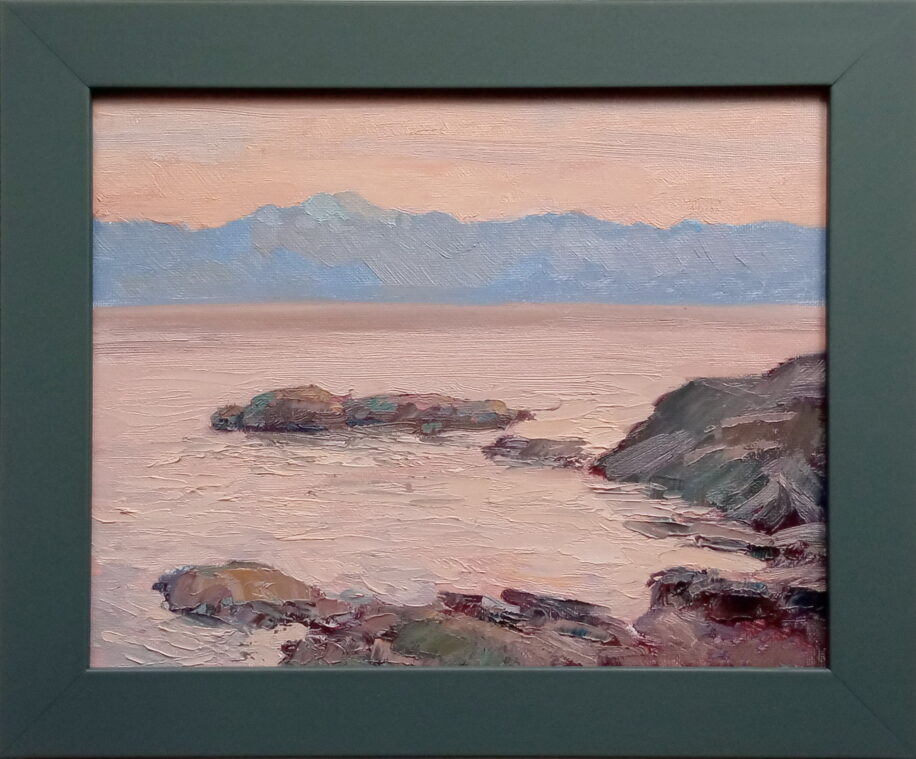 Twilight Over the Sea by Andrii Yendakov at The Avenue Gallery, a contemporary fine art gallery in Victoria, BC, Canada.