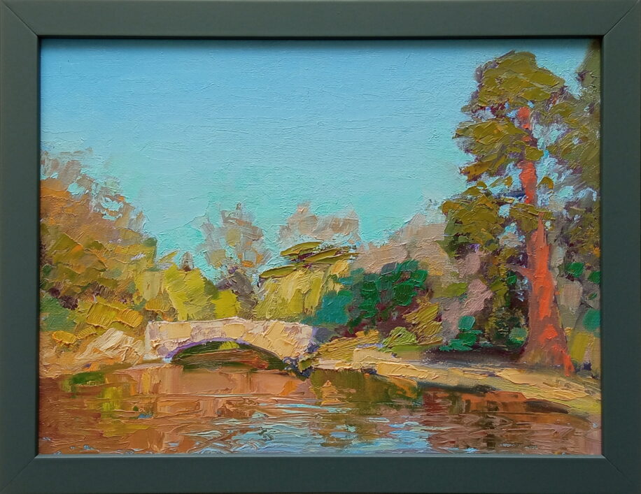 Stone Bridge by Andrii Yendakov at The Avenue Gallery, a contemporary fine art gallery in Victoria, BC, Canada.