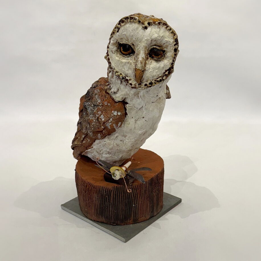 Watchful by Carolyn Houg at The Avenue Gallery, a contemporary fine art gallery in Victoria, BC, Canada.