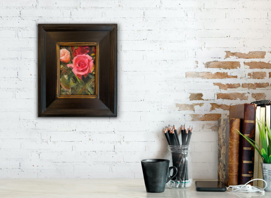 Rose Study by Tanya Bone at The Avenue Gallery, a contemporary fine art gallery in Victoria, BC, Canada.