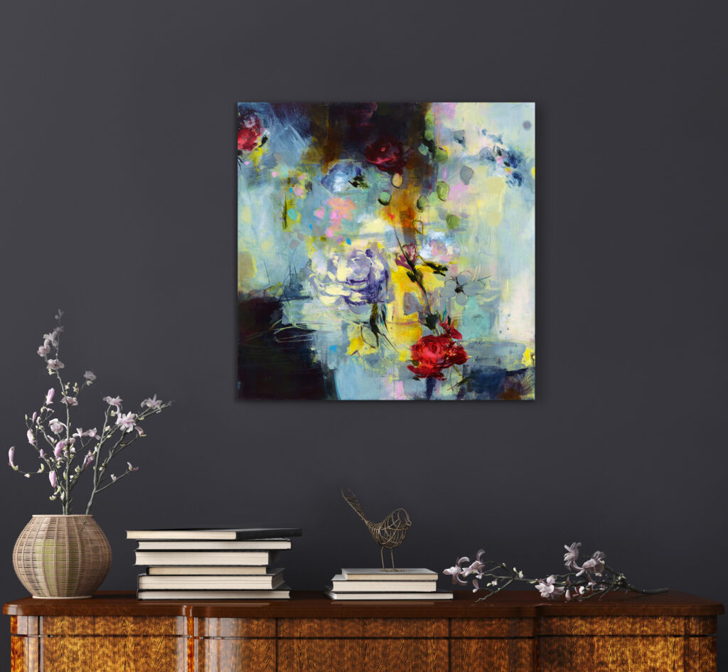 Run to Stand Still by Denna Erickson at The Avenue Gallery, a contemporary fine art gallery in Victoria, BC, Canada.