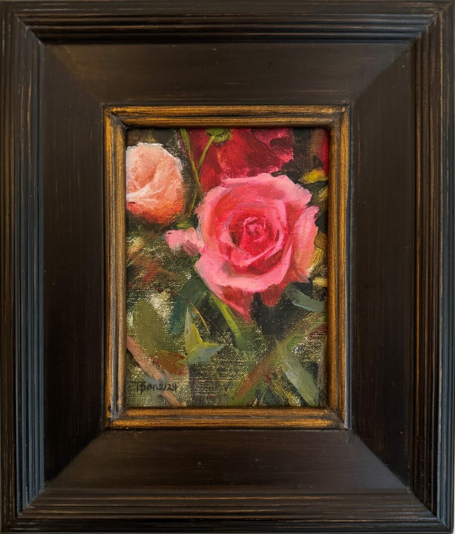 Rose Study by Tanya Bone at The Avenue Gallery, a contemporary fine art gallery in Victoria, BC, Canada.