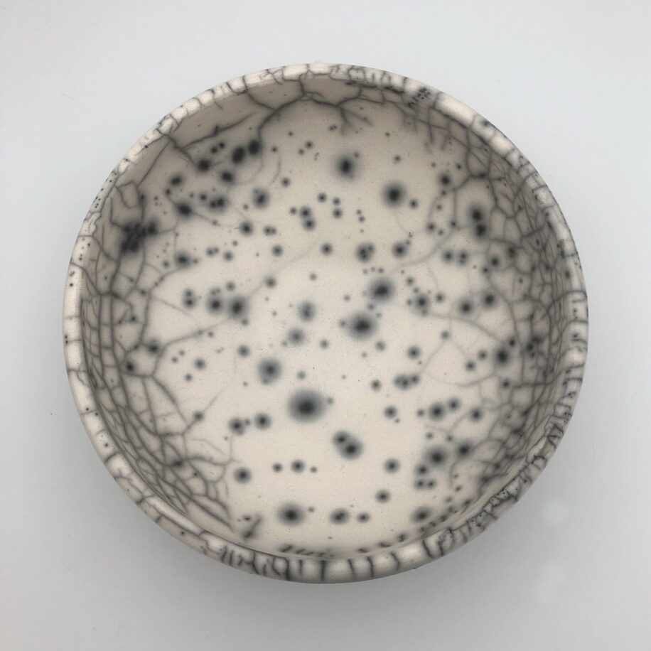 Naked Raku Bowl by Jan Lovewell at The Avenue Gallery, a contemporary fine art gallery in Victoria, BC, Canada.