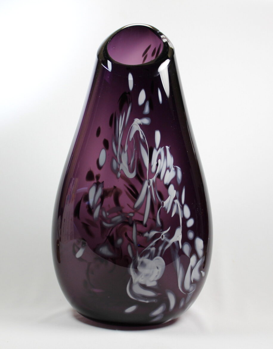 Purple Flowers by Guy Hollington at The Avenue Gallery, a contemporary fine art gallery in Victoria, BC, Canada.