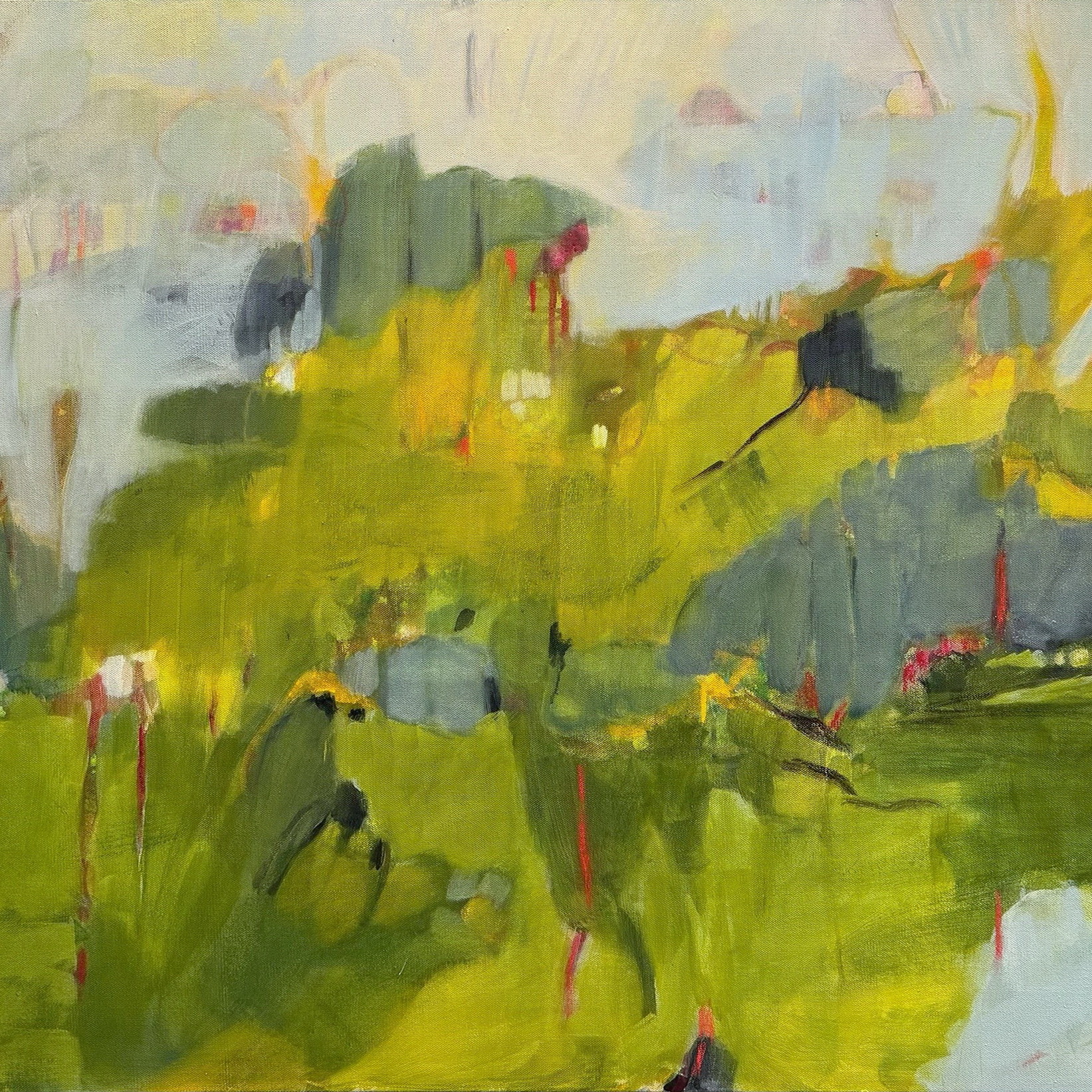Keep On Truckin' by Sheila Davis at The Avenue Gallery, a contemporary fine art gallery in Victoria, BC, Canada.